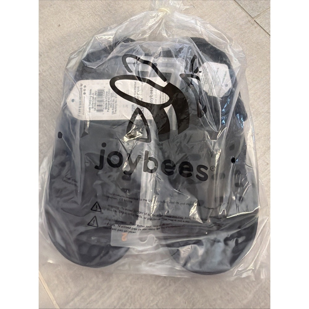 Joybees Kids Active Trekking Slide Sandals Solid Black  Size J2